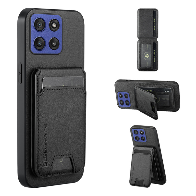 Phone Accessories Hippers - เคสโทรศัพท์หนัง PU แบบมีช่องใส่บัตรแม่เหล็ก สำหรับ Moto G