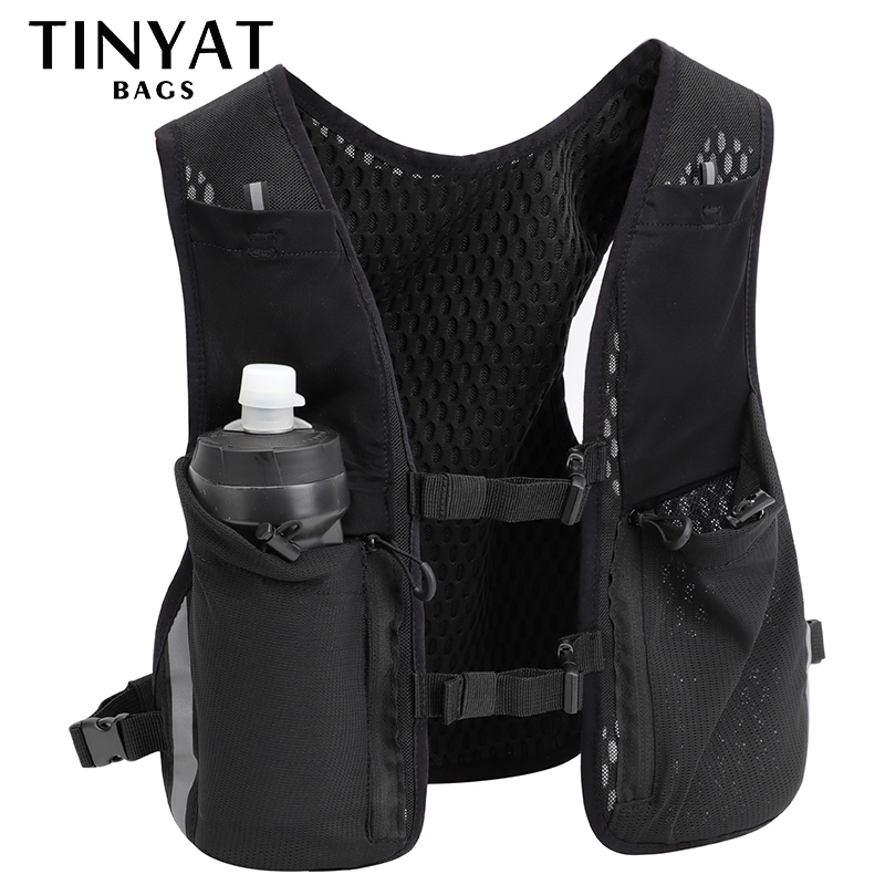 Phone Accessories China - TINYAT เสื้อกั๊กสะท้อนแสง Multi-Function กระเป๋าสําหรับผู้ชายผู้หญิงกีฬากระเป๋าคาดหน้าอก Hip Hop