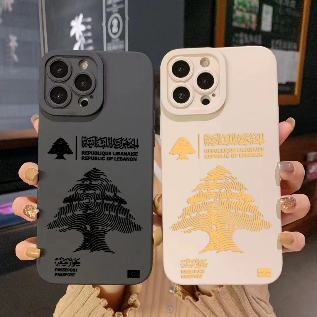Phone Accessories Lebanon - เลบานอนหนังสือเดินทางสําหรับiPhone 16e 16 15 14 13