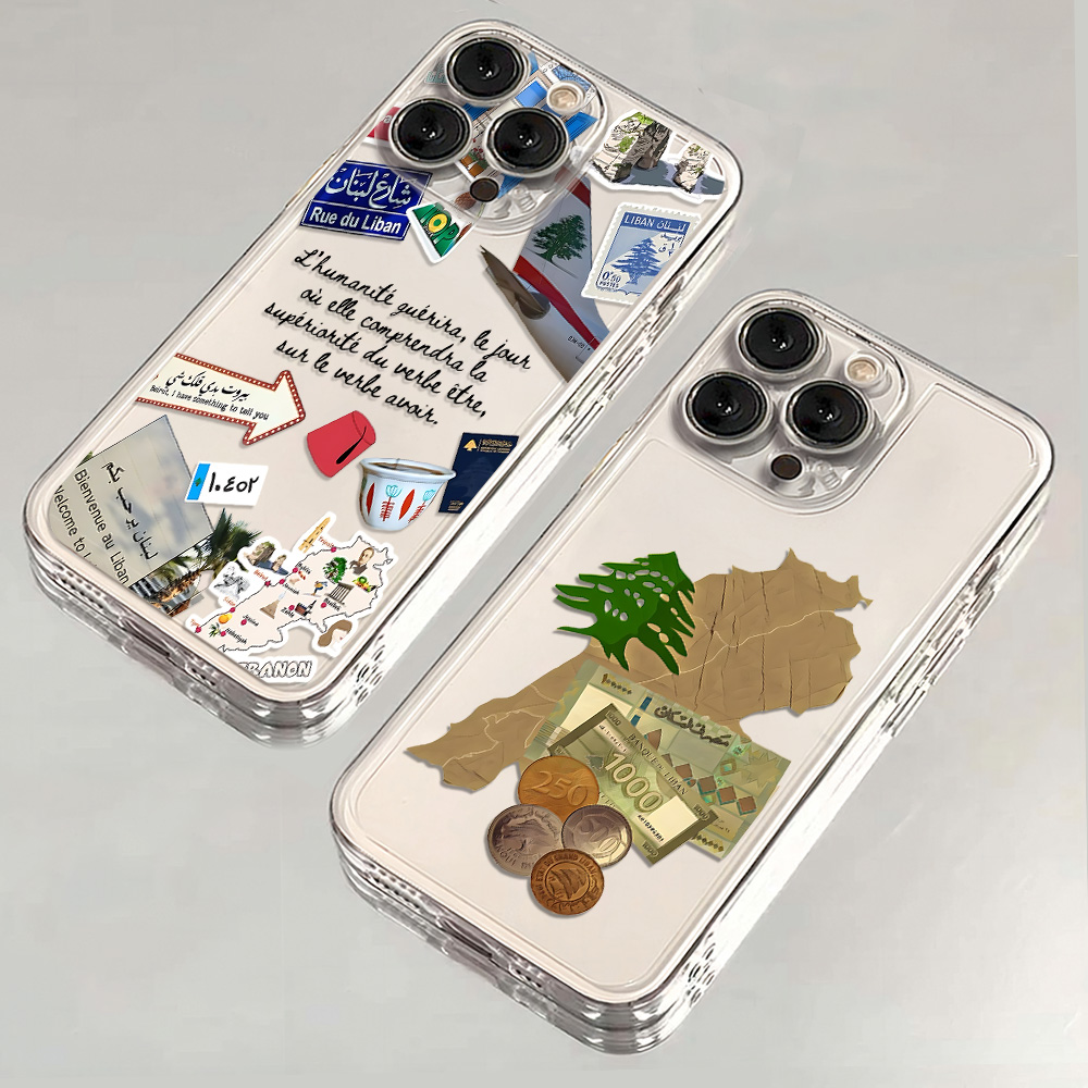 Phone Accessories Lebanon - เคสโทรศัพท์ลายวัฒนธรรมเลบานอน สำหรับ iPhone 17e 17 16e