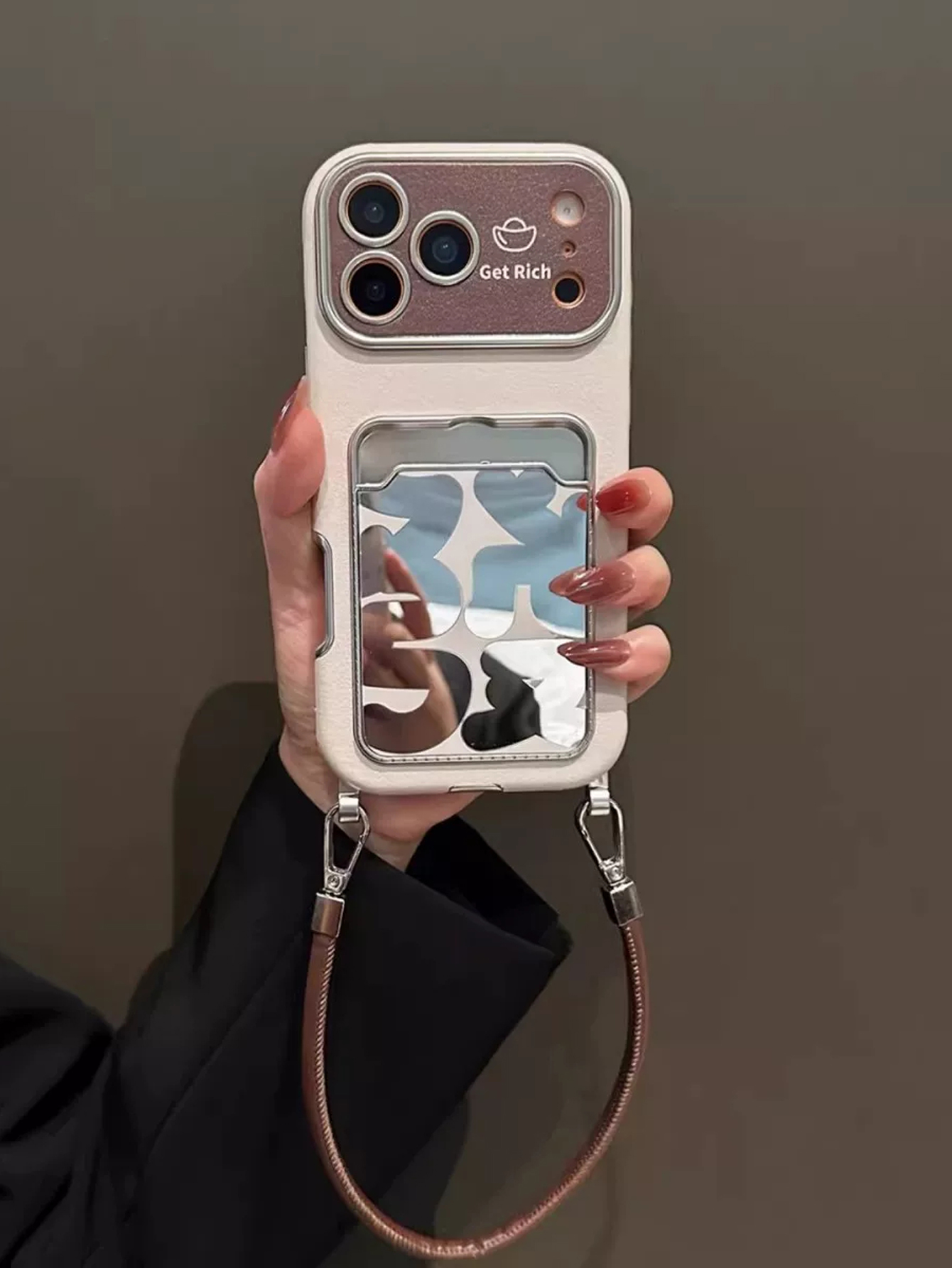 เคสโทรศัพท์หนังหรูหราพร้อมที่ใ - Phone Accessories Hippers บทวิจารณ์และราคา