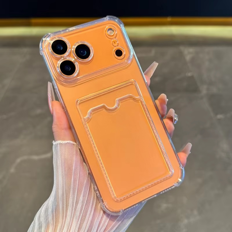 เคสใสแบบมีช่องใส่การ์ด สำหรับ  - Quality Phone Accessories บทวิจารณ์และราคา