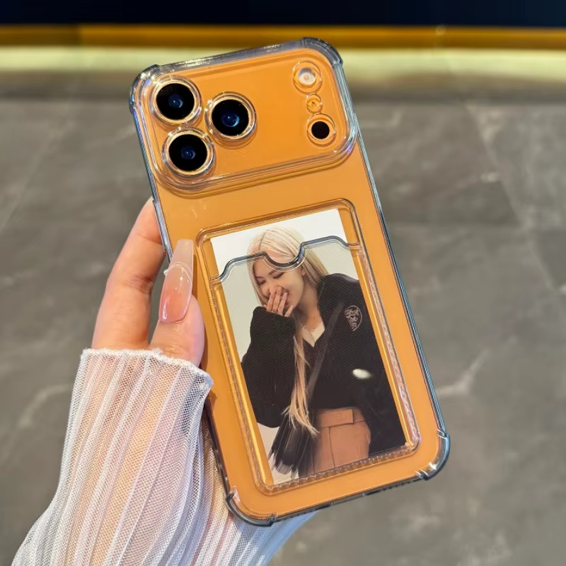 เคสใสแบบมีช่องใส่การ์ด สำหรับ  - Quality Phone Accessories บทวิจารณ์และราคา