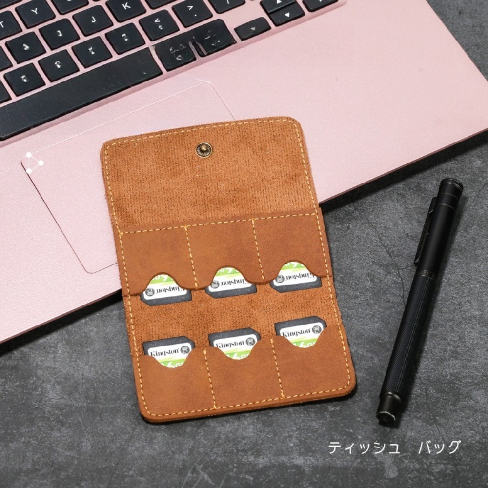 กล่องใส่การ์ดหน่วยความจำหนัง P - Phone Accessories Hippers บทวิจารณ์และราคา