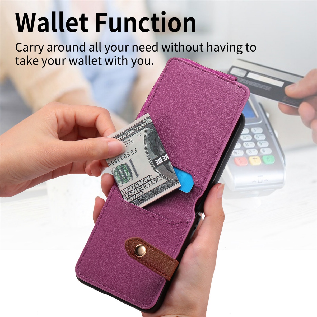 เคสโทรศัพท์แบบมีช่องใส่บัตรสุด - Phone Accessories Hippers บทวิจารณ์และราคา