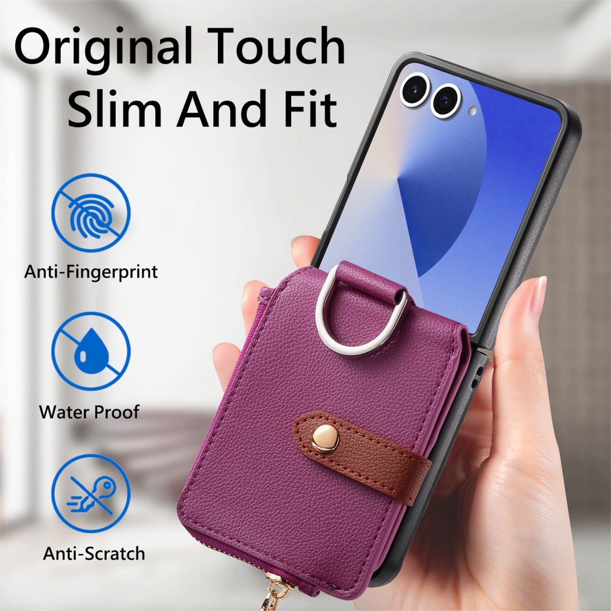 เคสโทรศัพท์แบบมีช่องใส่บัตรสุด - Phone Accessories Hippers บทวิจารณ์และราคา