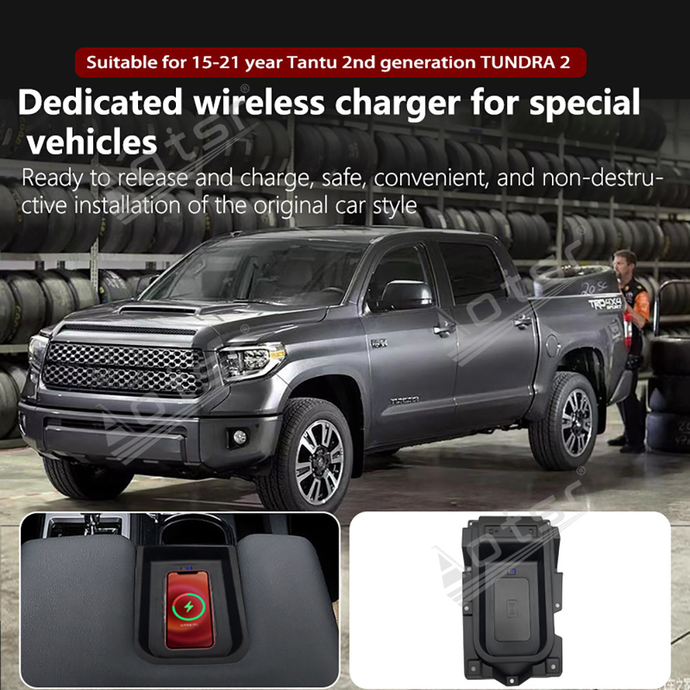 2025 สำหรับโตโยต้า TUNDRA 2, 2 - Qi2 Phone Accessories บทวิจารณ์และราคา