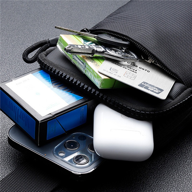 กระเป๋าคาดอกแบบพกพา 1 ชิ้น กัน - Phone Accessories China บทวิจารณ์และราคา