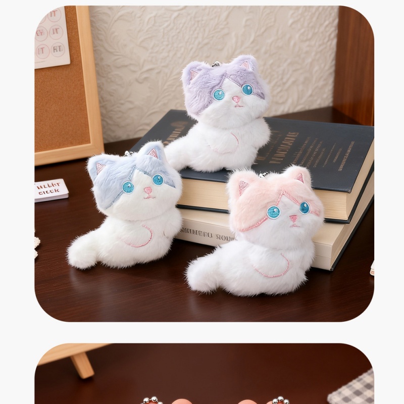   พวงกุญแจตุ๊กตาแมวคาลิโก้สุดน - Phone Accessories China บทวิจารณ์และราคา