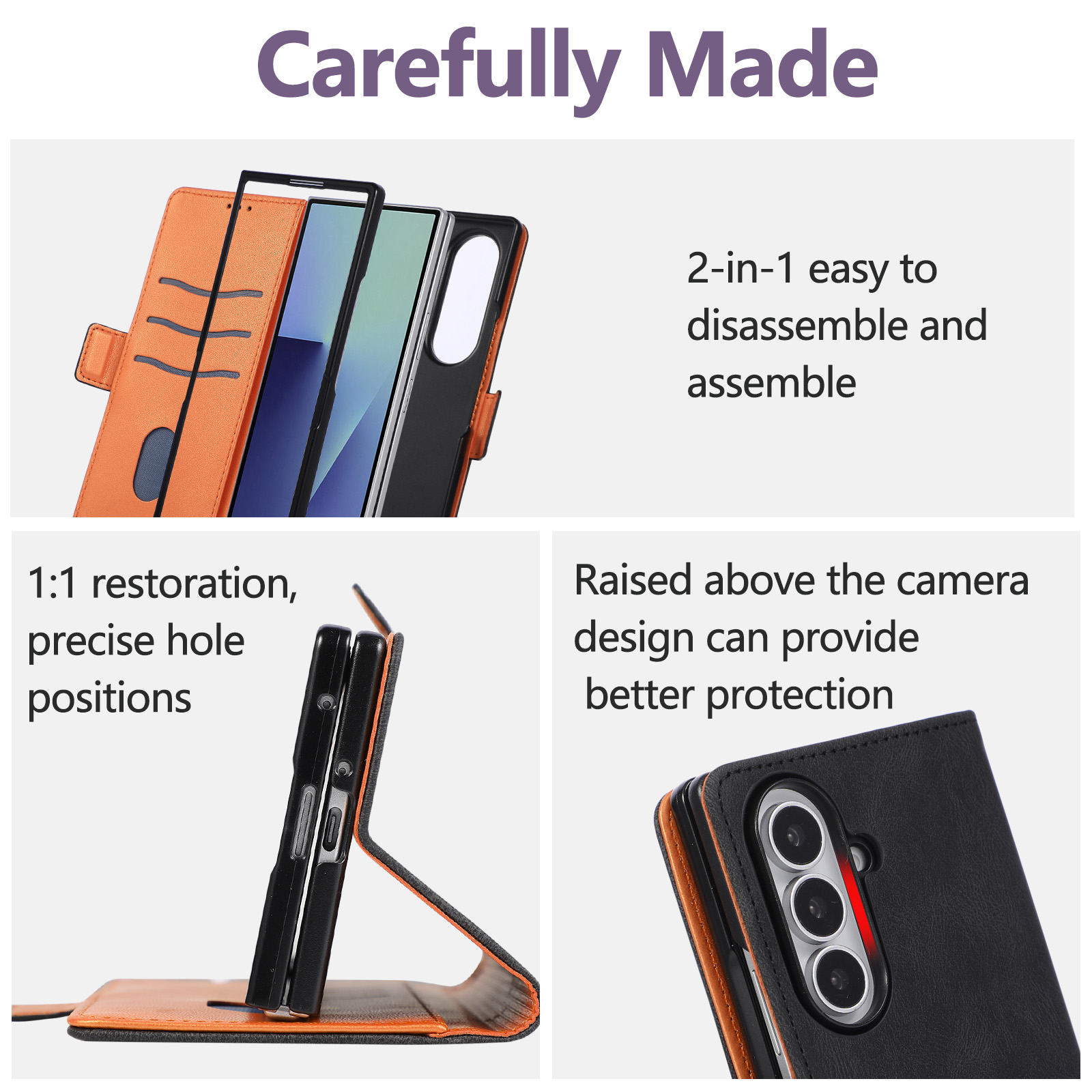 เคสโทรศัพท์แบบกระเป๋าหนังย้อนย - Phone Accessories Hippers บทวิจารณ์และราคา